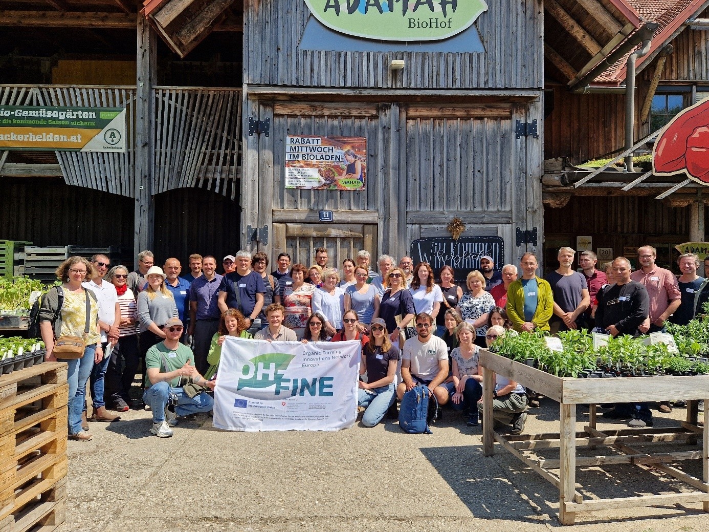 OH-FINE Netwerk voor innovaties in de biologische landbouw in Europa