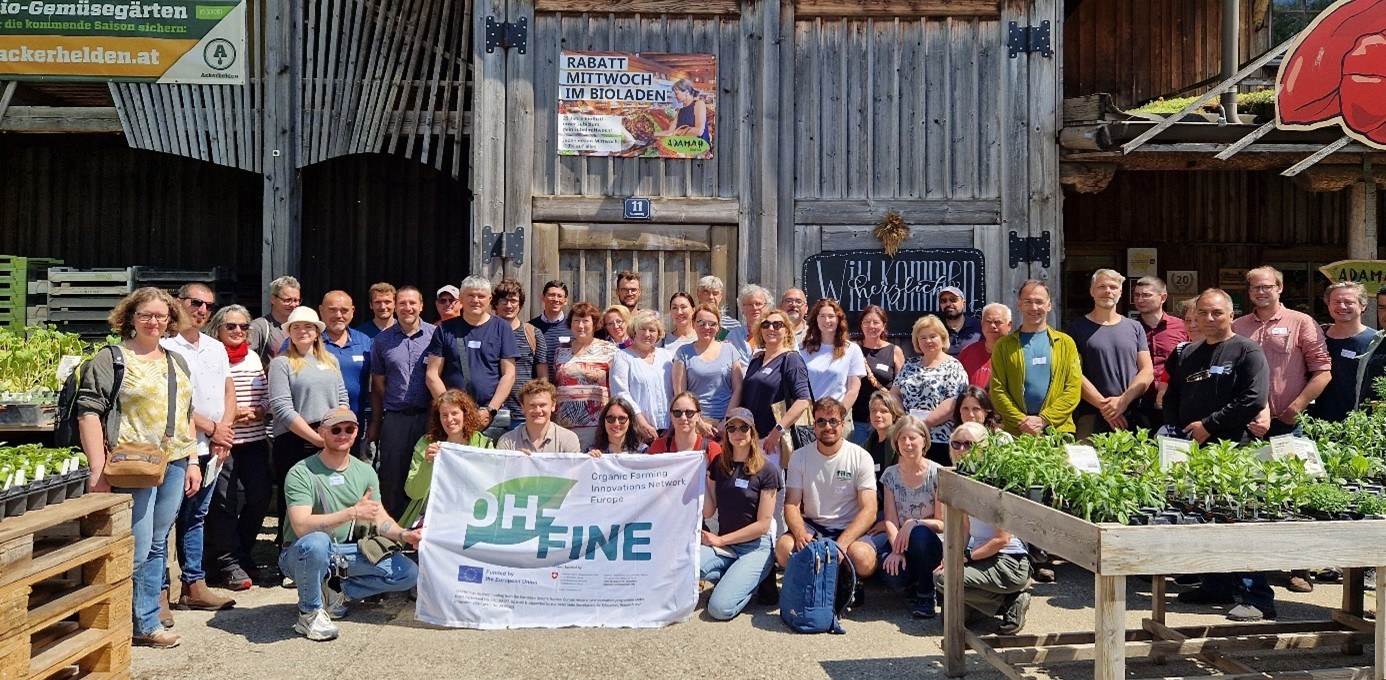OH-FINE Cross visits in Austria (Photo by FiBL Austria, Friedrich Leitgeb)